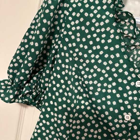 Green polka dot dress - Picture 6 of 6